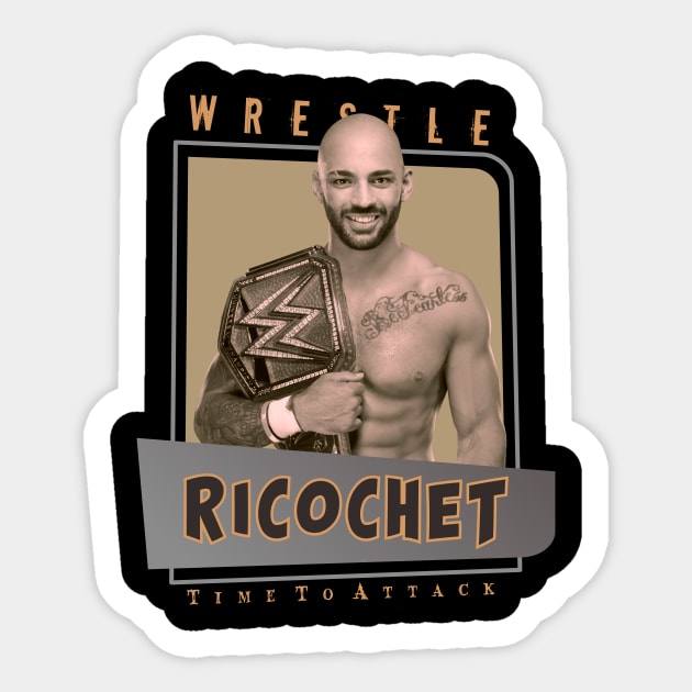 ricochet Sticker by JackRendang